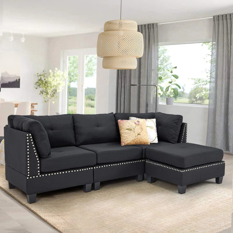 2 - Piece Upholstered Corner Sofa