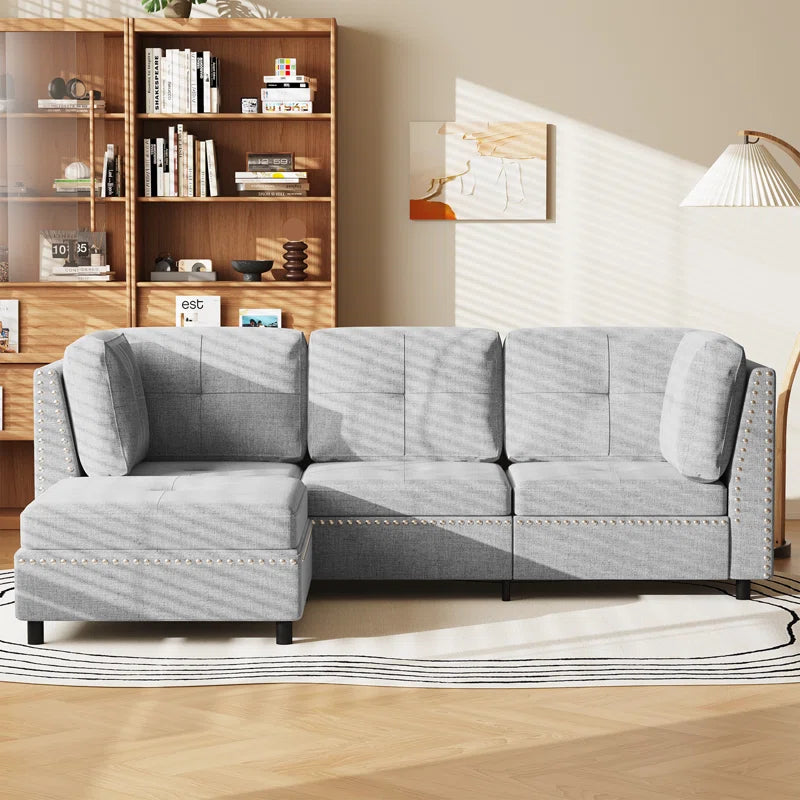 2 - Piece Upholstered Corner Sofa