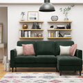 3 Seater Velvet Sofa & Chaise