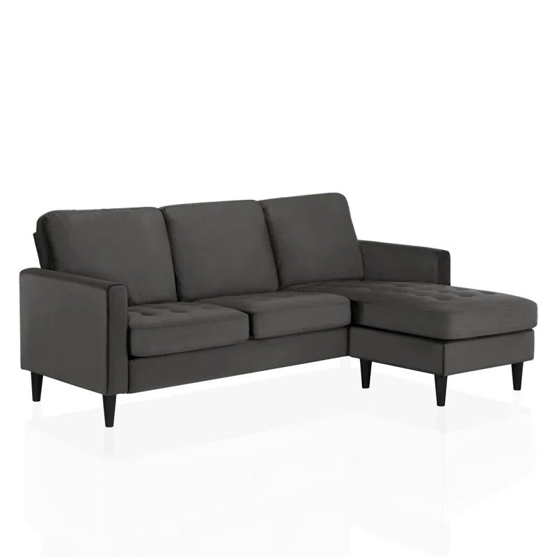 3 Seater Velvet Sofa & Chaise