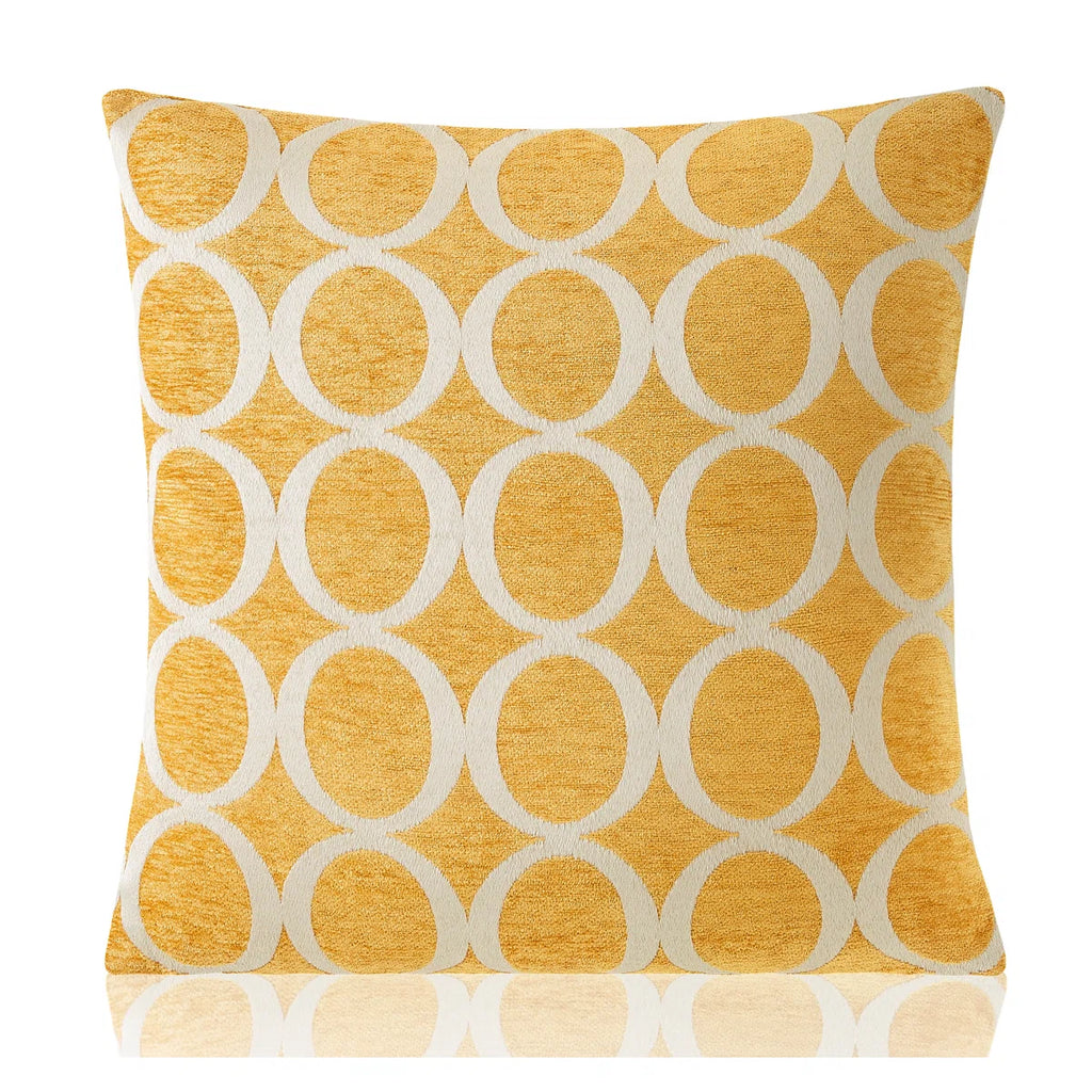 Geometric Cushion with Filling (Set of 4)