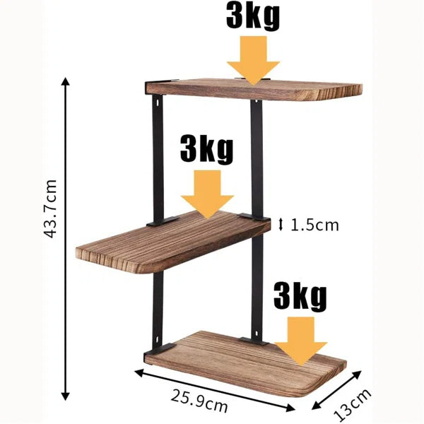 Corner Floating Shelf