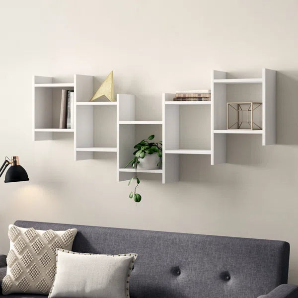 10 Piece Shelf Wall-Mounted Storage and Display