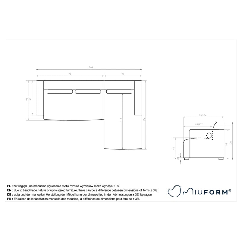 Flex Felix 4 Seater Corner Sectional