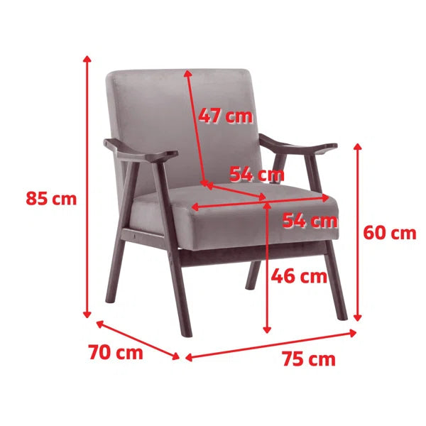 Classic Mid-Century Modern Armchair