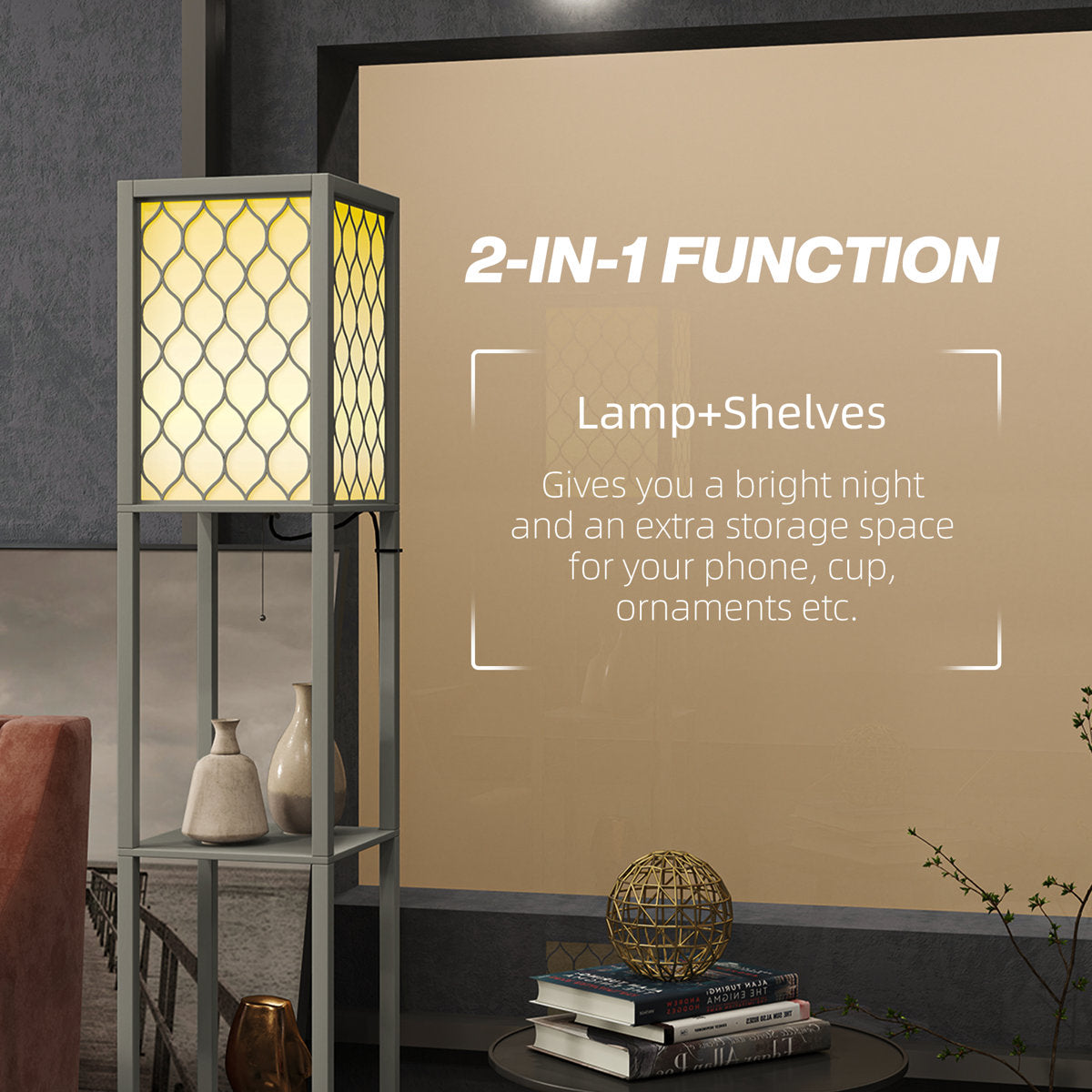 156Cm Floor Lamp