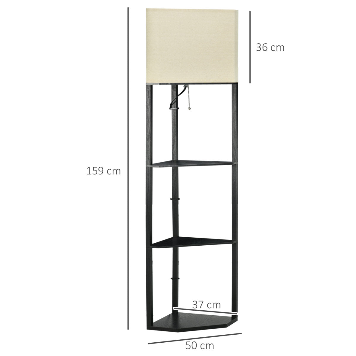 159cm Column Floor Lamp