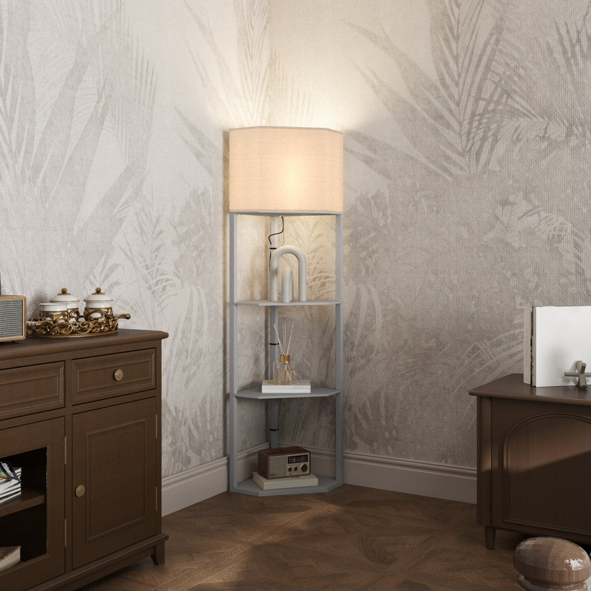 159cm Column Floor Lamp