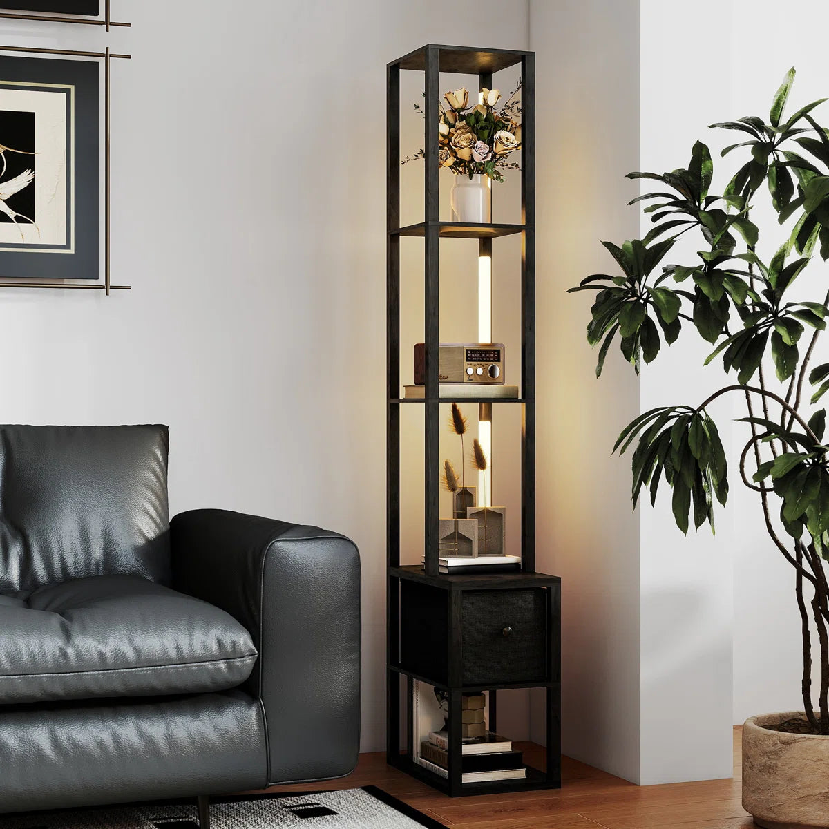 169cm LED Column Floor Lamp