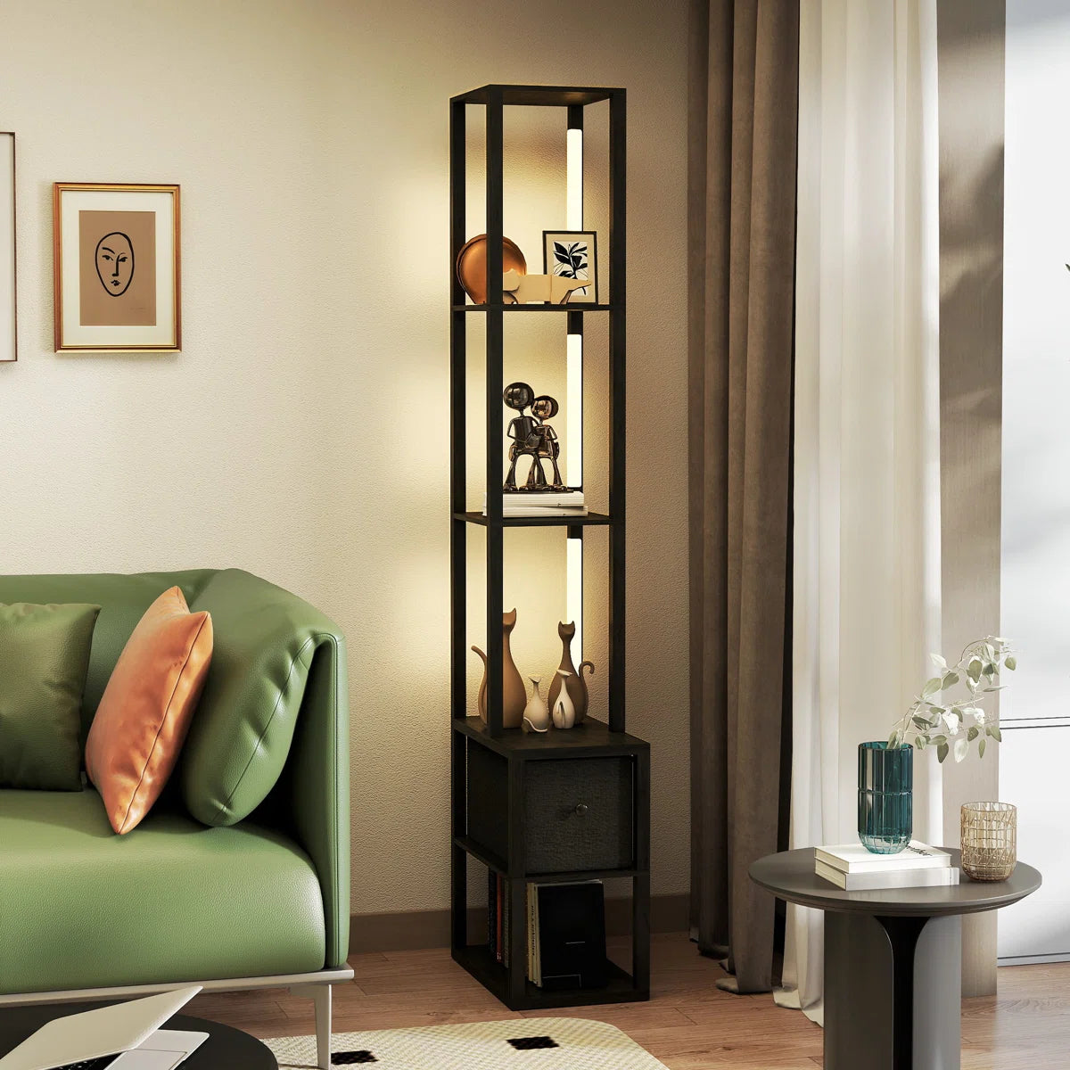 169cm LED Column Floor Lamp