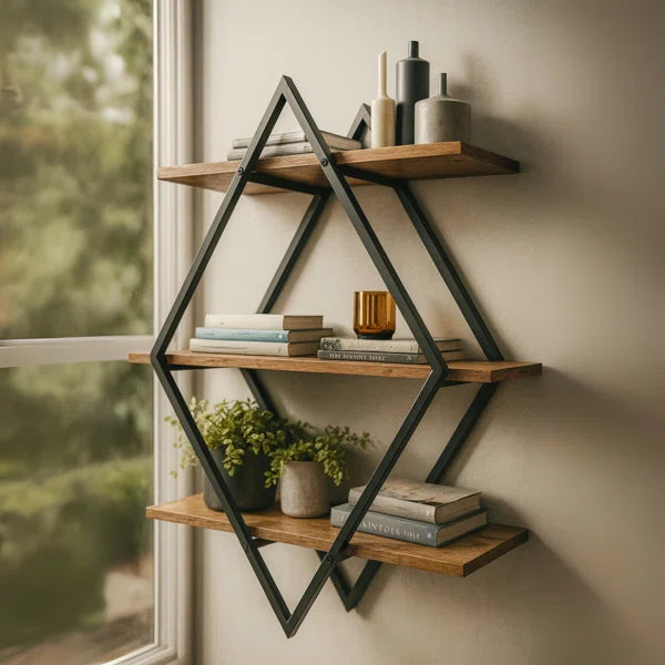 Diamond Floating Shelf