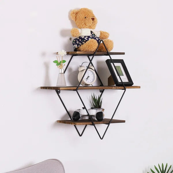 Diamond Floating Shelf