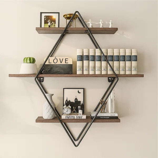 Diamond Floating Shelf