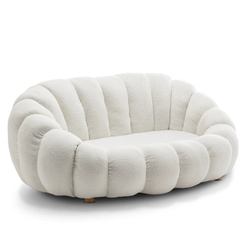 2 Seater Teddy Boucle Loveseat