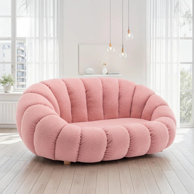 2 Seater Teddy Boucle Loveseat