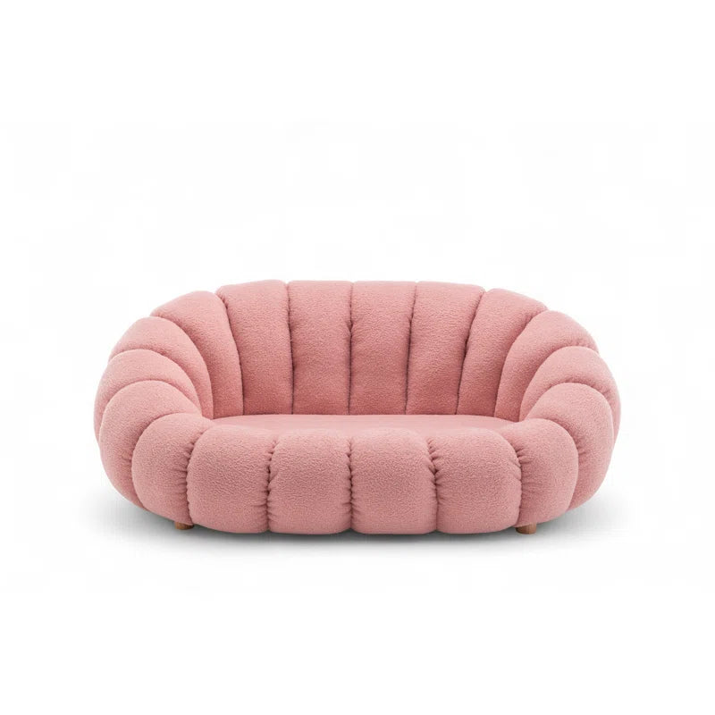 2 Seater Teddy Boucle Loveseat