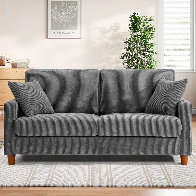 2 Seater Corduroy Sofa