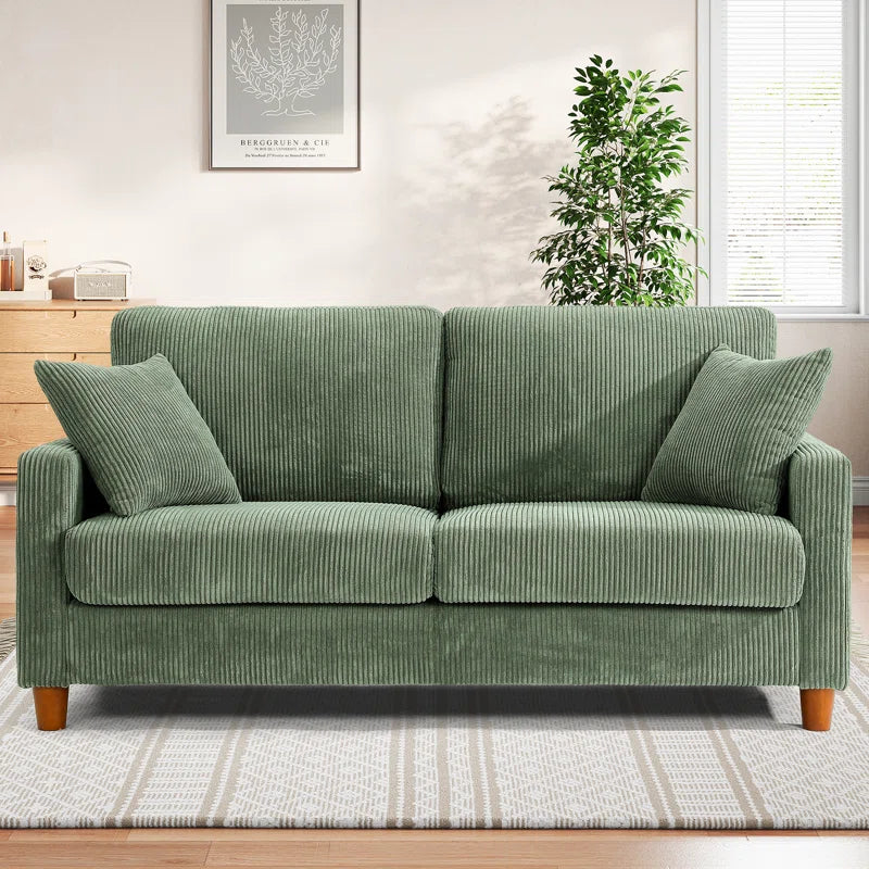 2 Seater Corduroy Sofa