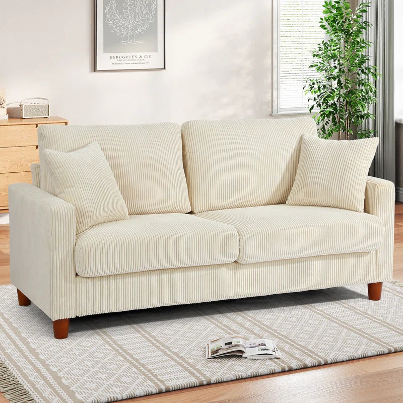 2 Seater Corduroy Sofa