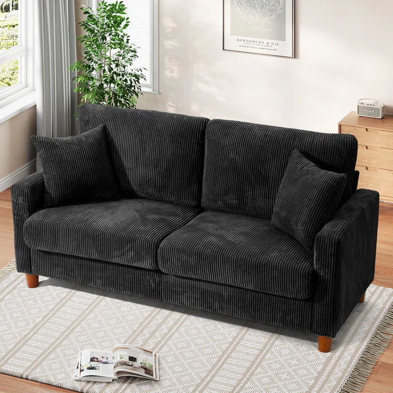 2 Seater Corduroy Sofa