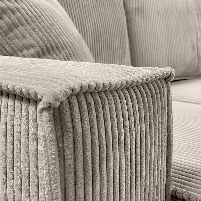 4 Seater Corduroy Sofa Bed