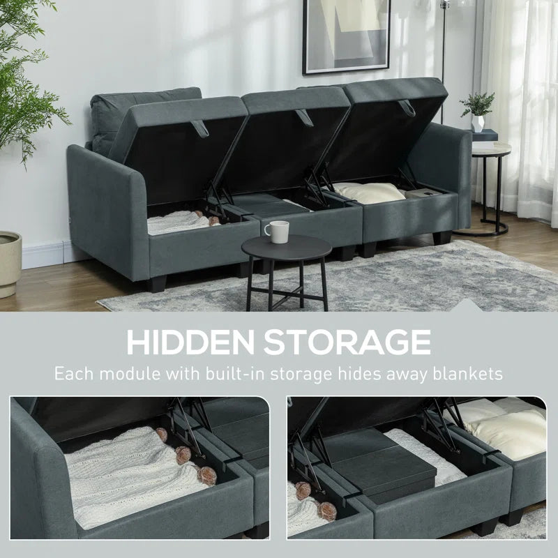 2 Seater Sofa & Chaise