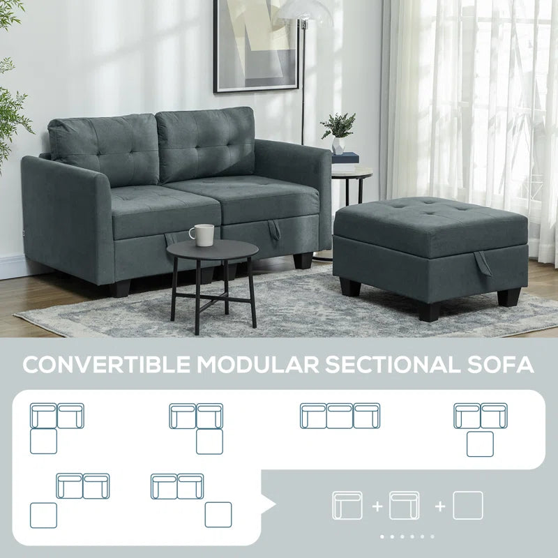 2 Seater Sofa & Chaise