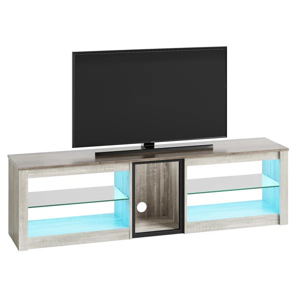 LED Gaming Entertainment - TV Stand for TVs up to 70 inch