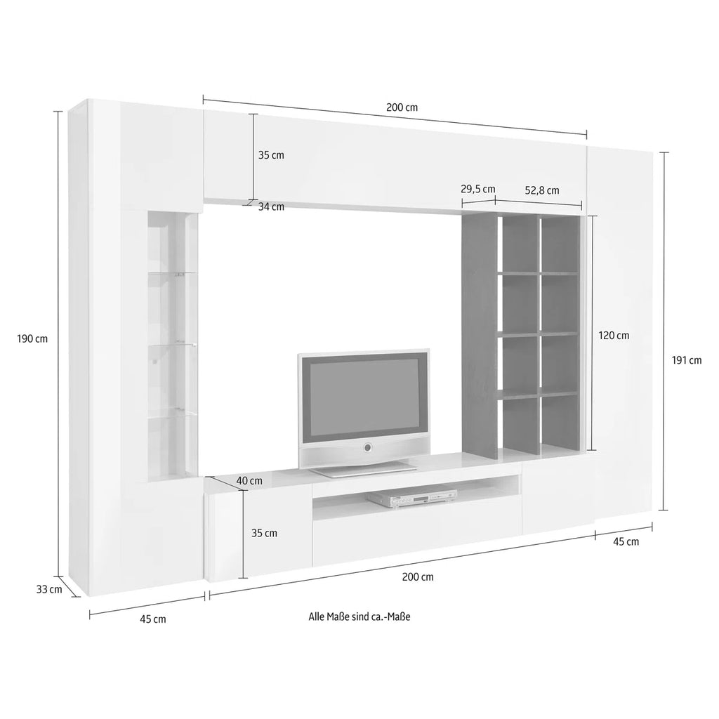 Entertainment Unit for TVs up to 58"